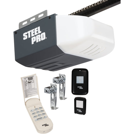 Steel Pro 1/2 HP Chain Drive Garage Door Opener