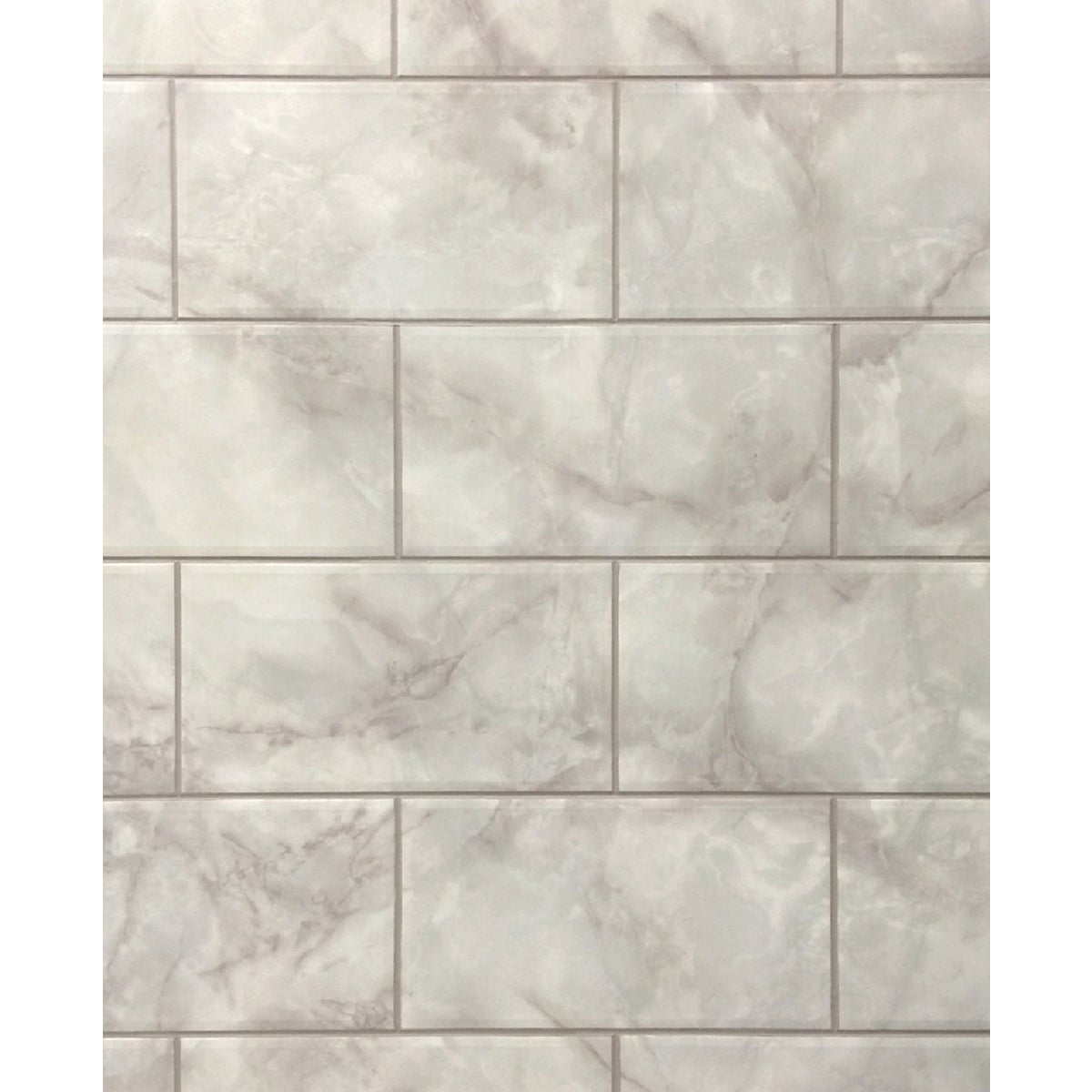 DPI 4 Ft. x 8 Ft. x 1/8 In. Gray Marble Kingsbridge Wall Tile