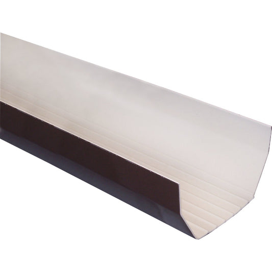 RainGo 5 In. x 10 Ft. Brown Vinyl Gutter