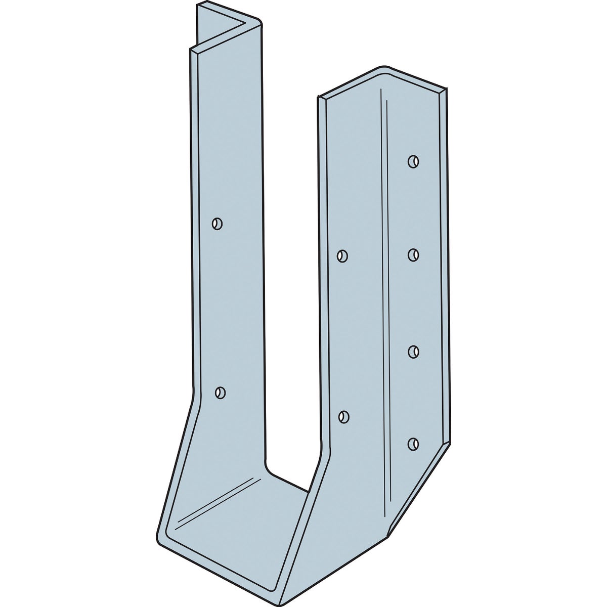 Simpsong Strong-Tie 2 In. x 10 In. Joist Hanger