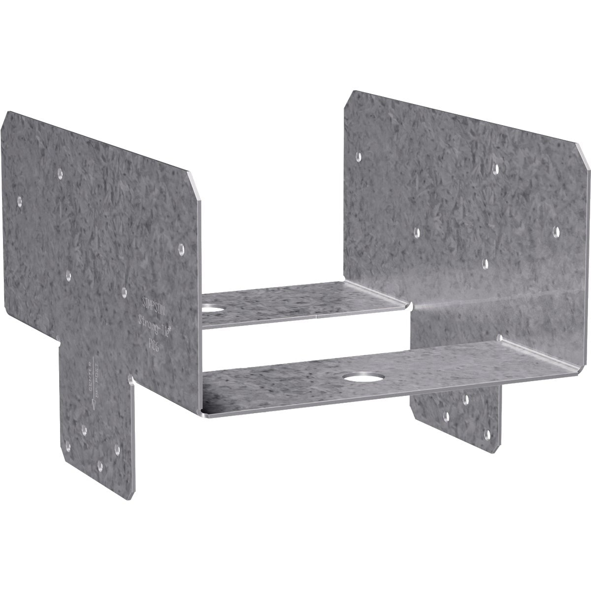 Simpson Strong-Tie 6 In. x 6 In. 16 ga Galvanized Post Cap