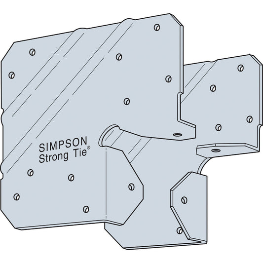 Simpson Strong-Tie 4x 20 ga Galvanized Post Cap