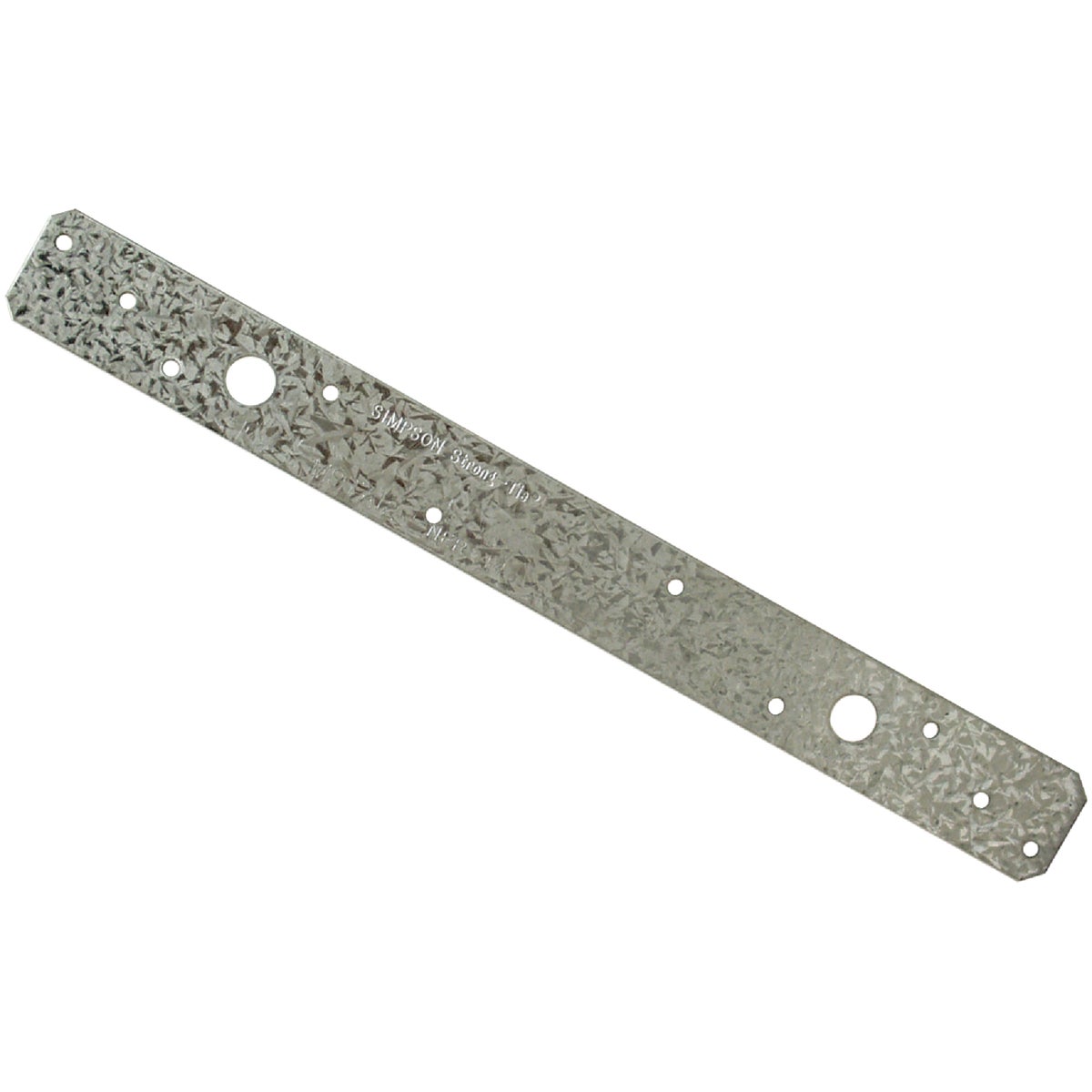 Simpson Strong-Tie 1-1/4 in. W x 18 in. L Steel 18 Gauge Strap Tie