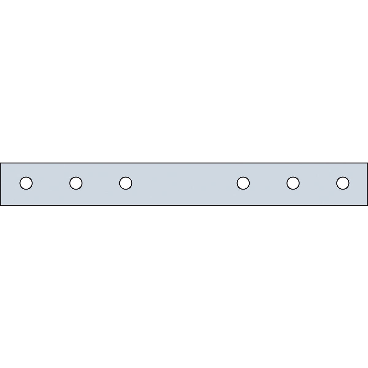 Simpson Strong-Tie 2-1/2 in. W. x 21-1/4 in. L. Steel 7 Gauge Strap Tie