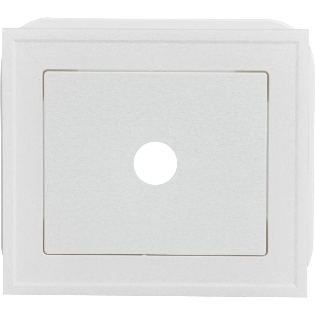 Ply Gem 8-3/16" x 8-3/16" White Vinyl Mounting Blocks