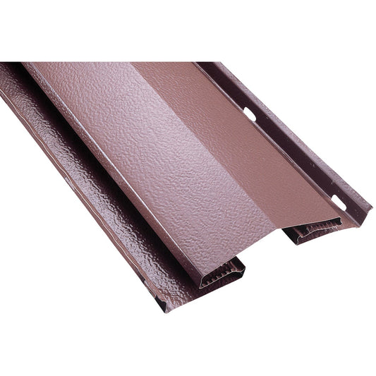 Air Vent 8 Ft. Brown Aluminum Continuous Ridge Vent