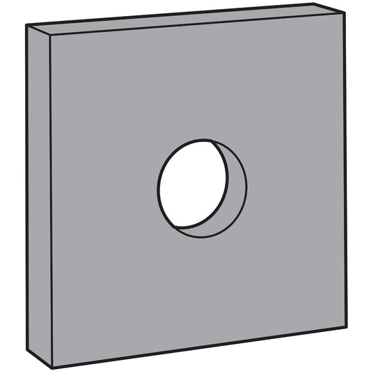 Simpson Strong Tie 7/8in. Galvanized Bearing Plate