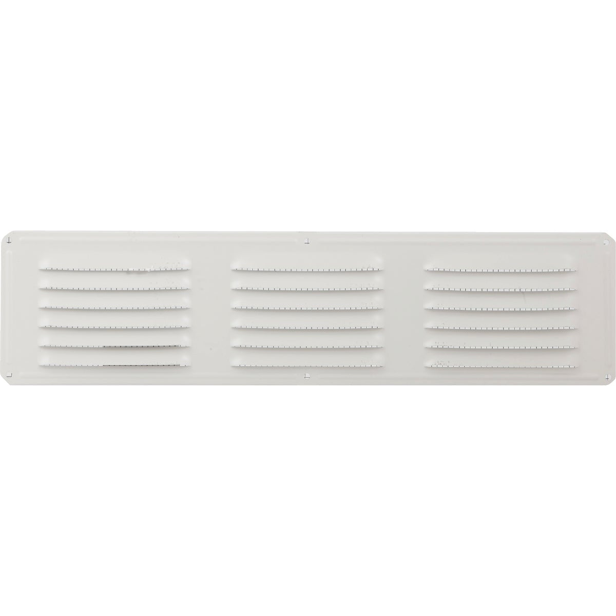 Air Vent 16 In. x 4 In. White Aluminum Under Eave Vent