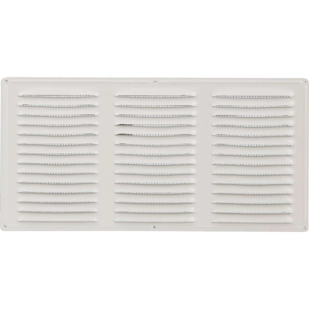 Air Vent 16 In. x 8 In. White Aluminum Under Eave Vent