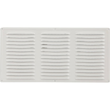 Air Vent 16 In. x 8 In. White Aluminum Under Eave Vent