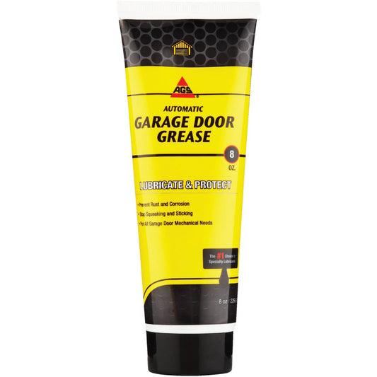 AGS 8 Oz. White Lithium Squeeze Tube Garage Door Opener Grease