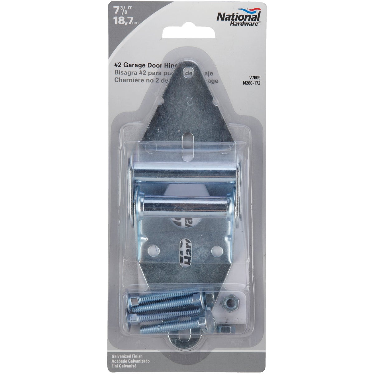 Prime-Line 3 In. W. 14ga Steel #2 Standard Hinge