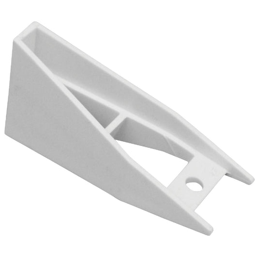 Raingo 5 In. Repla K Vinyl White Gutter Bracket Spacer, (5-Pack)