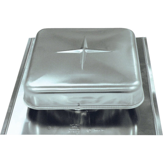 Airhawk 50 In. Mill Galvanized Steel Square Roof Vent