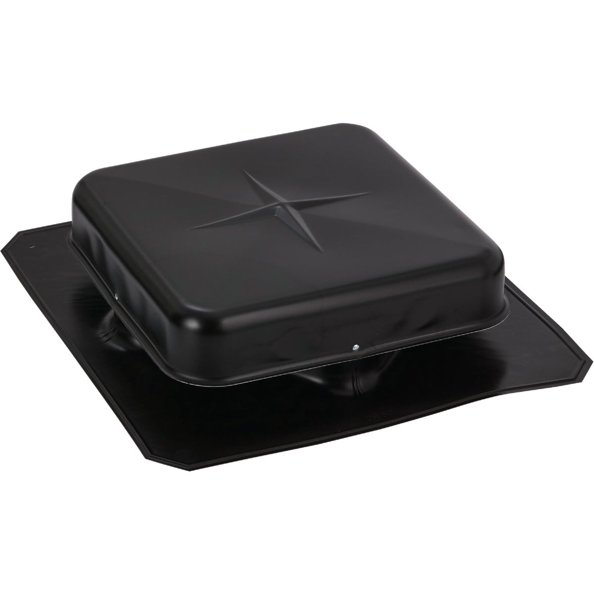 Airhawk 50 In. Black Aluminum Square Roof Vent