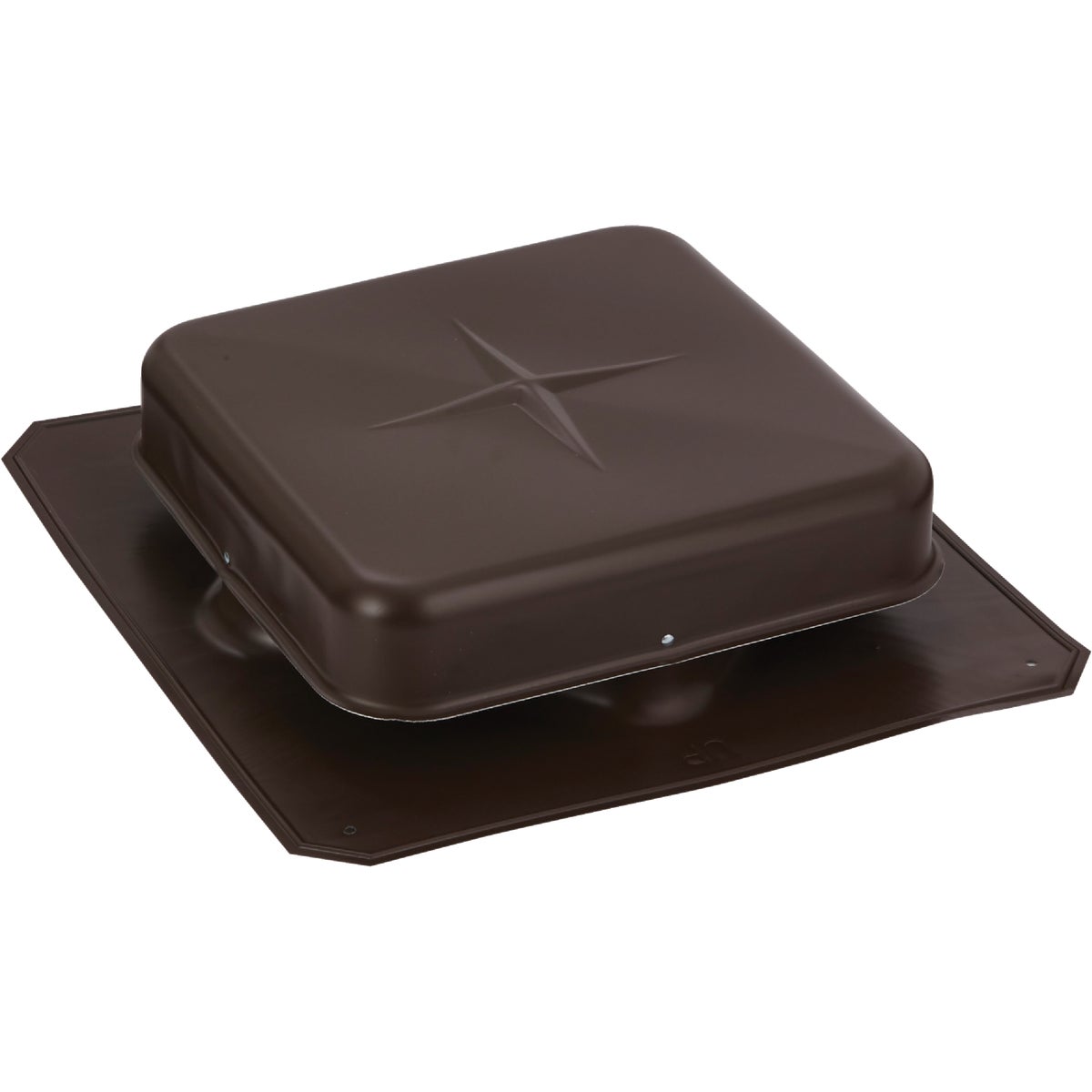 Airhawk 50 In. Brown Aluminum Square Roof Vent