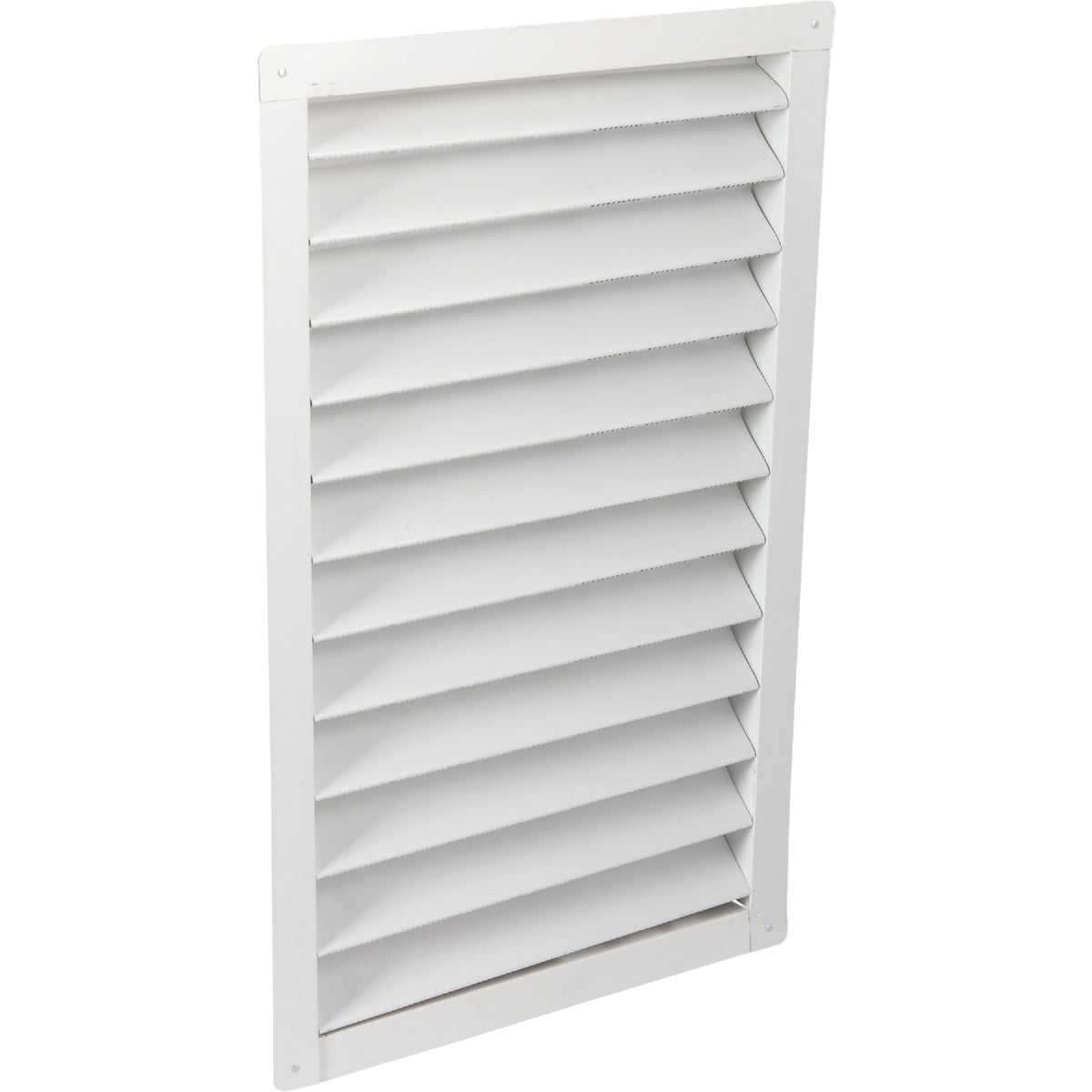 Air Vent 14" x 24" Rectangular White Gable Attic Vent