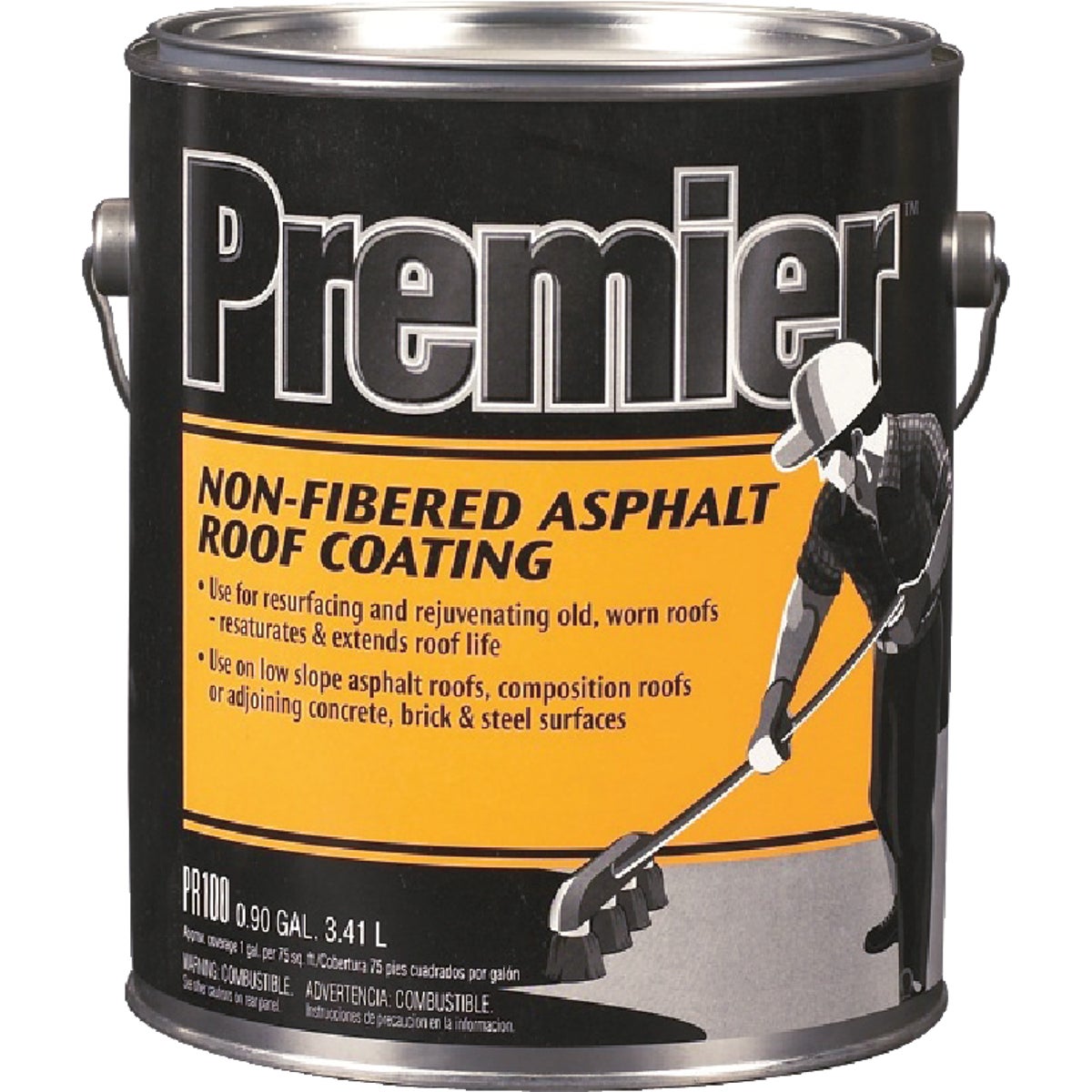 Premier 1 Gal. Non-Fibered Asphalt Roof Coating