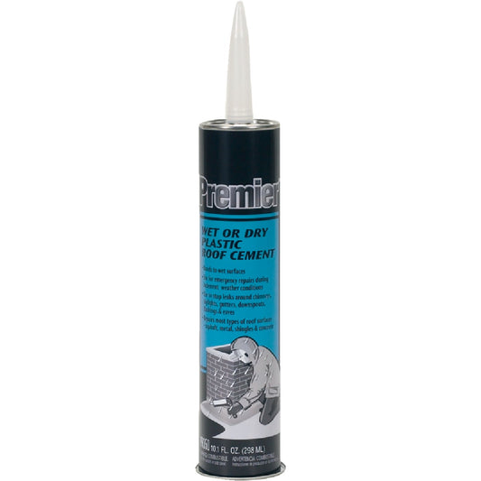 Premier 350 10.1 Oz. Wet or Dry Plastic Roof Cement