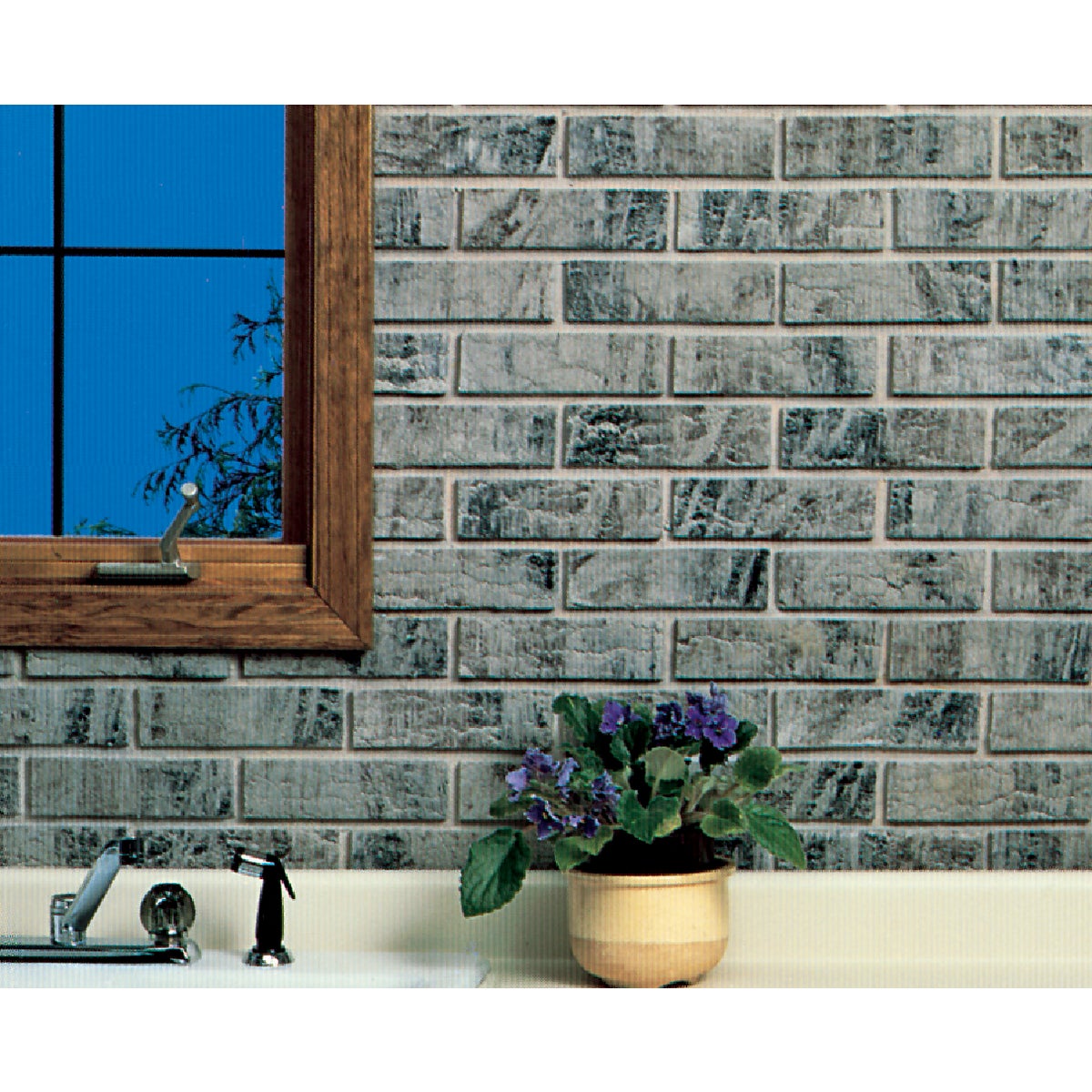 Z-Brick Americana 2-1/4 In. x 8 In. Gray Facing Brick