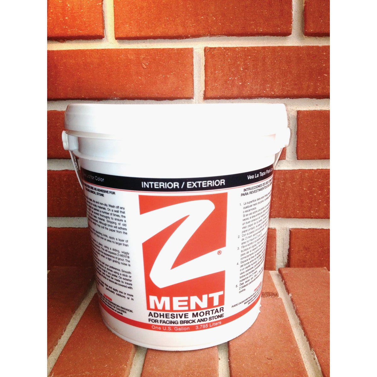 Z-MENT Black 1 Gal. Brick & Stone Adhesive Mortar