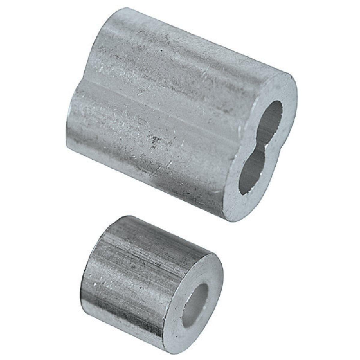 Prime-Line Cable Ferrules and Stops, 1/8", Aluminum