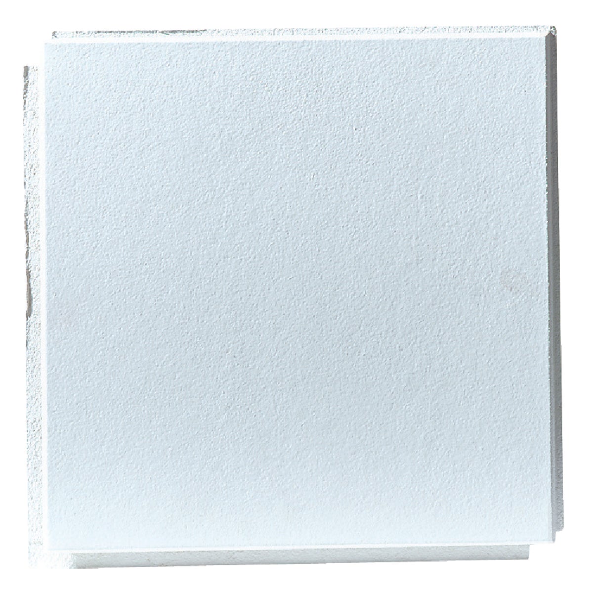 BP Silencio Chablis 12 In. x 12 In. White Wood Fiber Nonsuspended Ceiling Tile (32-Count)