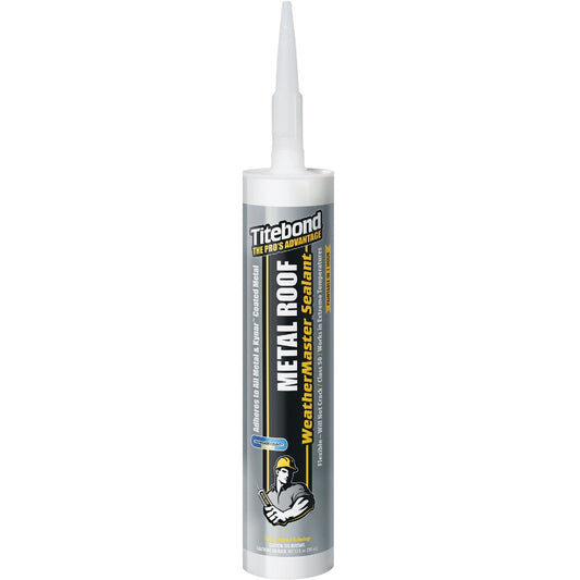 TiteBond Weathermaster 10 Oz. Off White Metal Roof Sealant