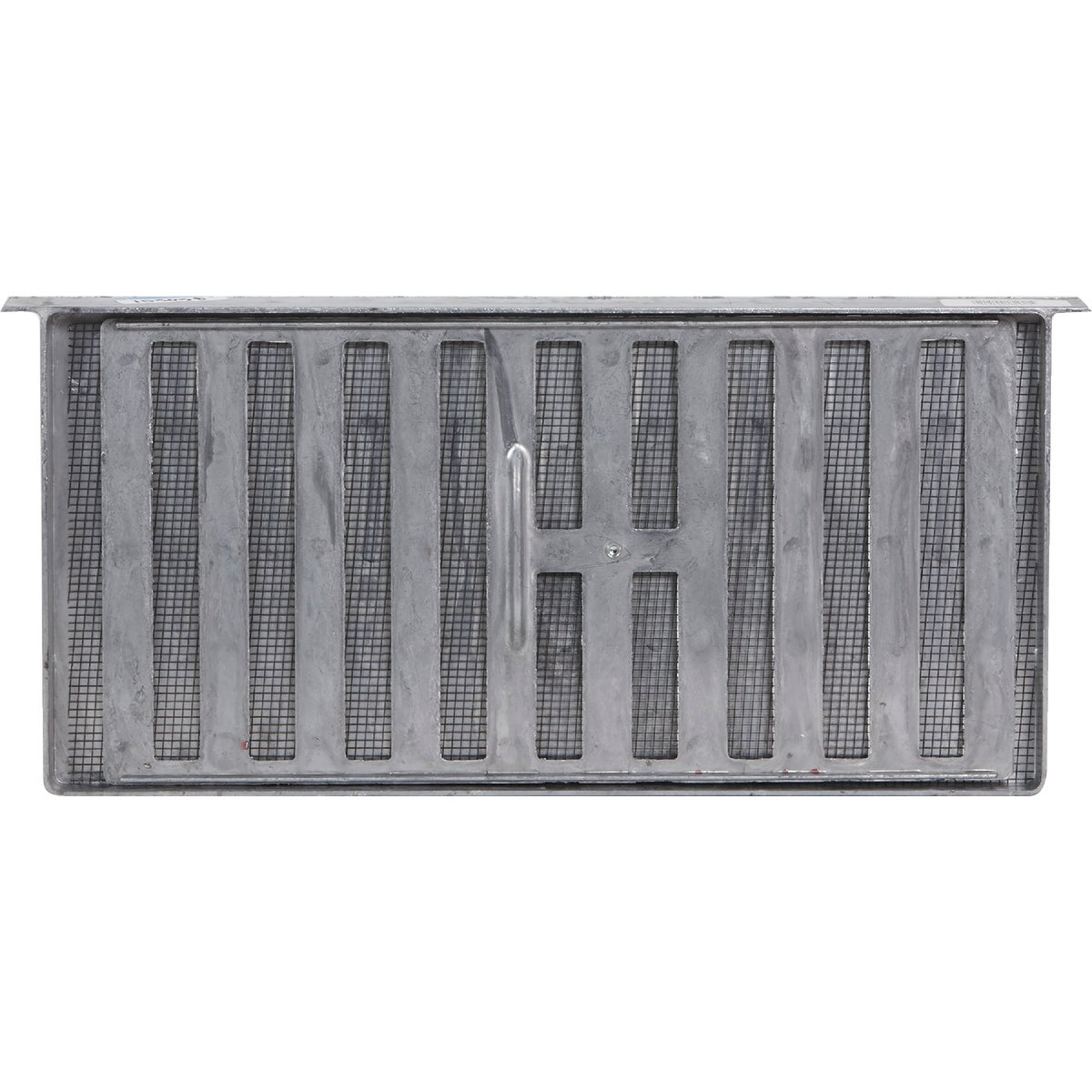 Air Vent 8 In. x 16 In. Aluminum Manual Foundation Vent with Sliding Damper and Lintel