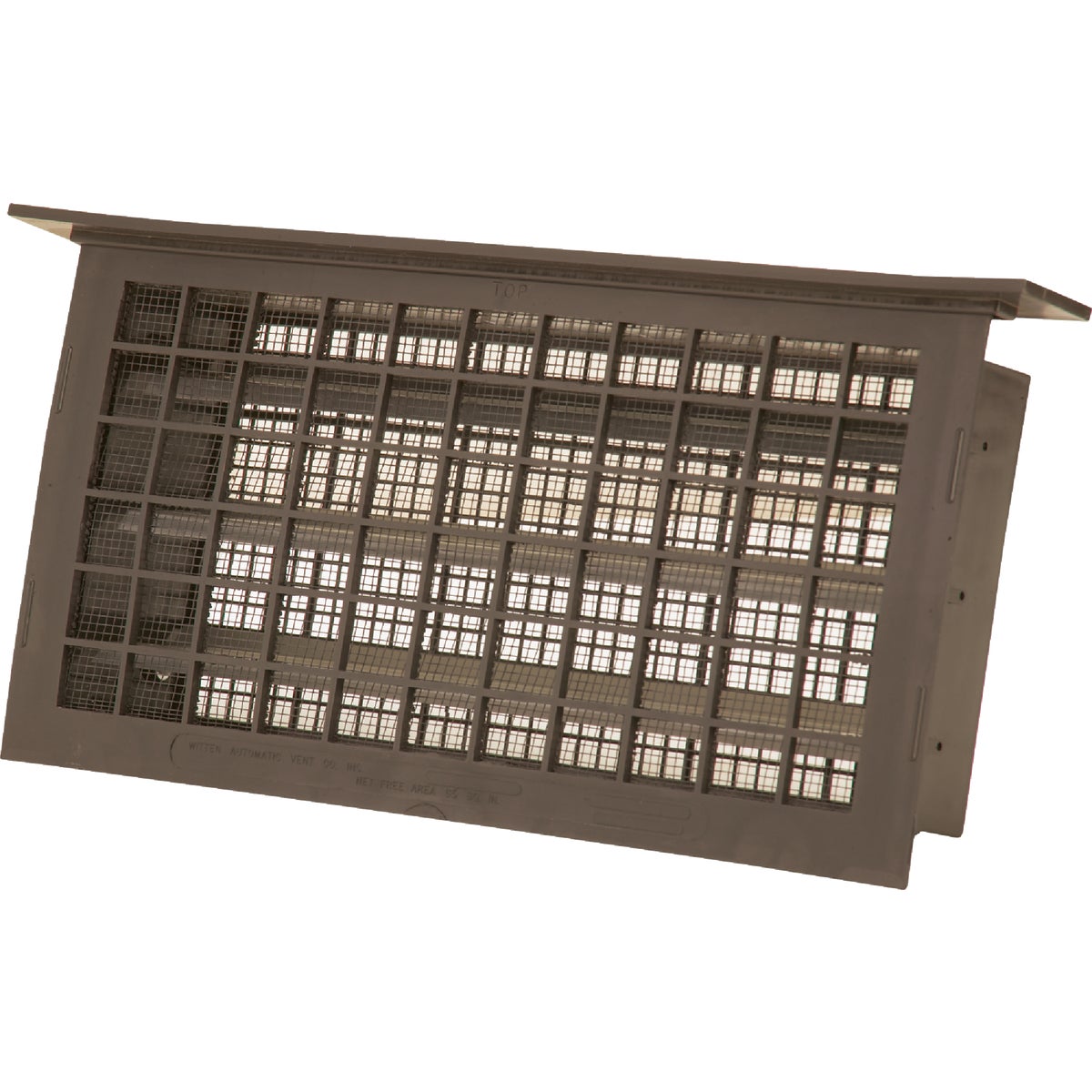 Witten 8 In. x 16 In. Brown Automatic Foundation Ventilator with Lintel