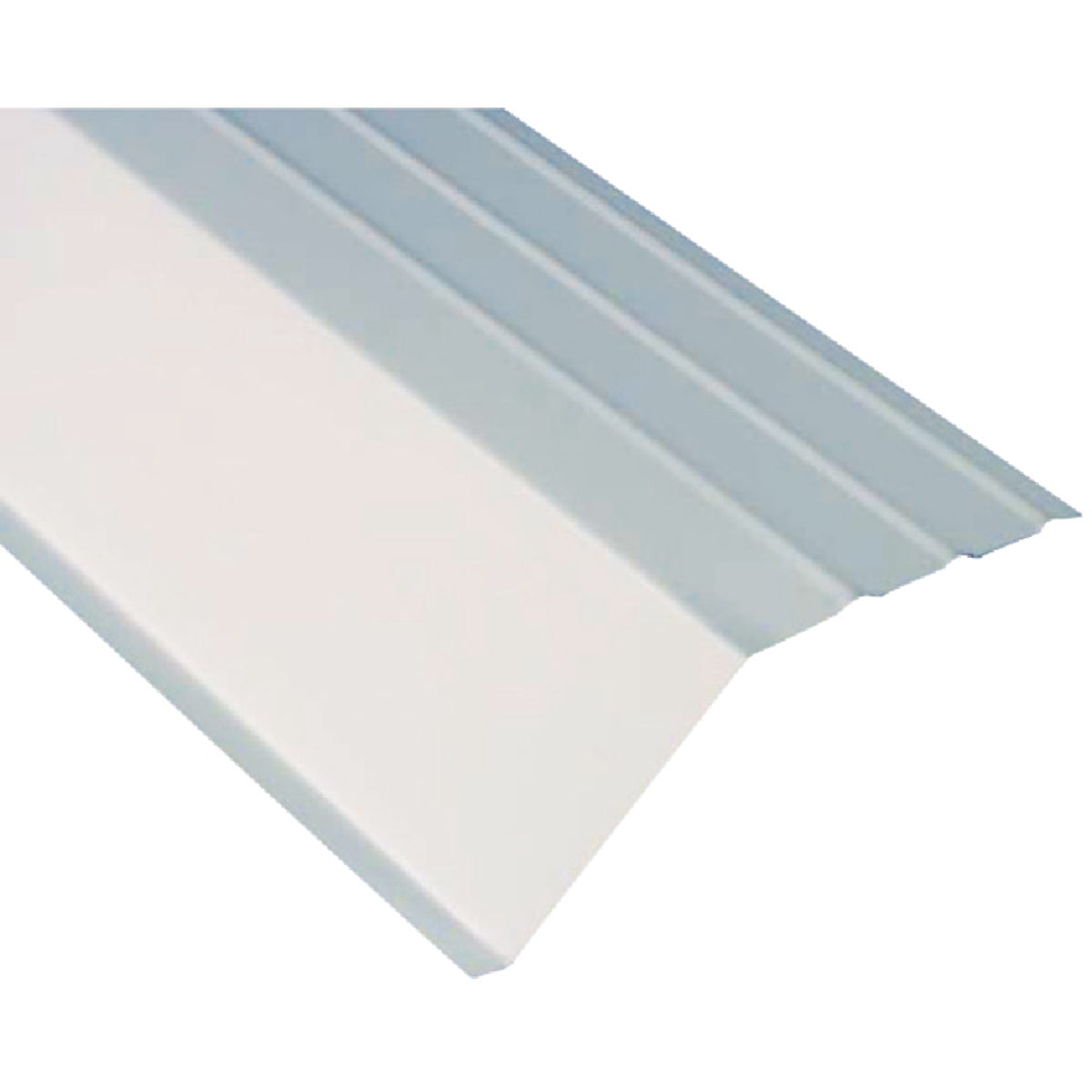 Amerimax 5 In. Galvanized Steel Roof Apron Flashing, White