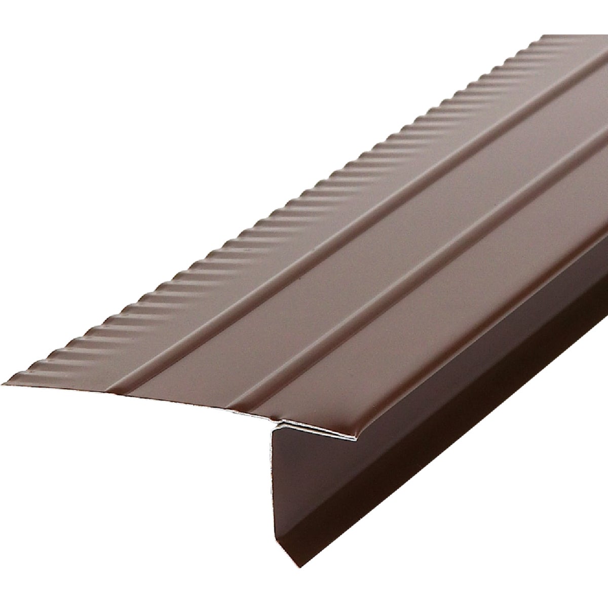 Amerimax F5 Galvanized Steel Drip Edge Flashing, Brown