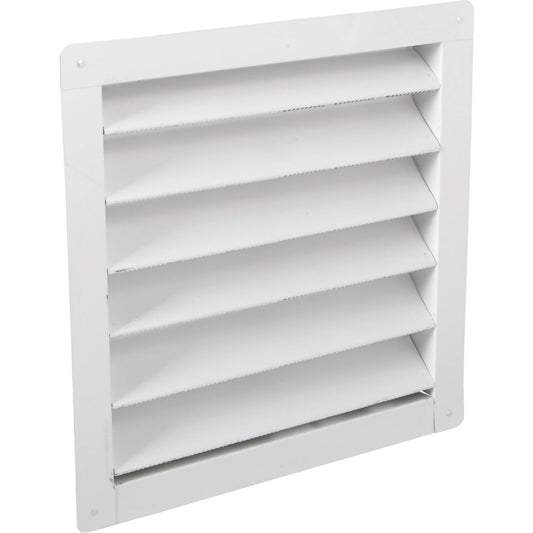 Air Vent 12" x 12" Square White Gable Attic Vent