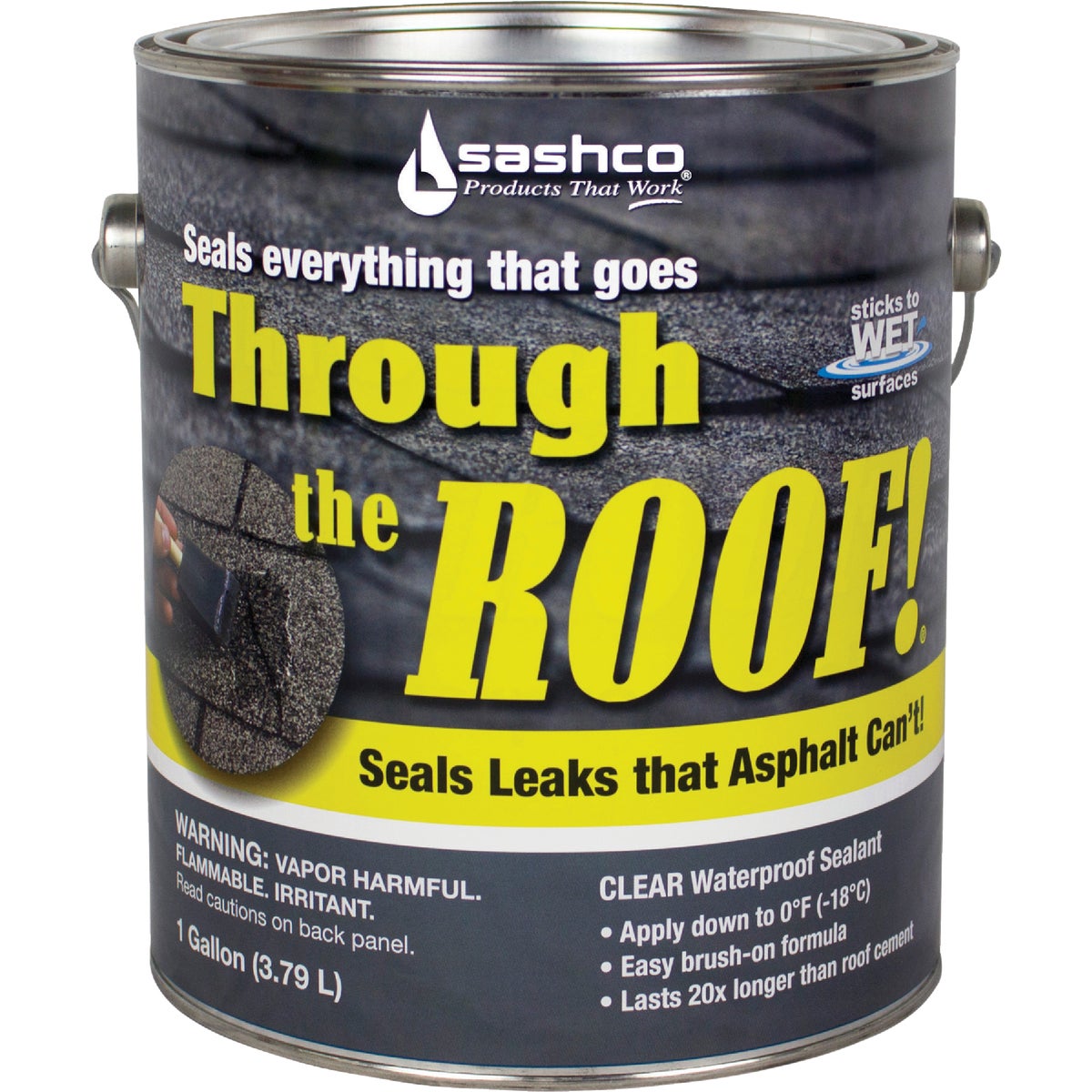 Through The Roof! 1 Gal. VOC Cement & Patching Sealant