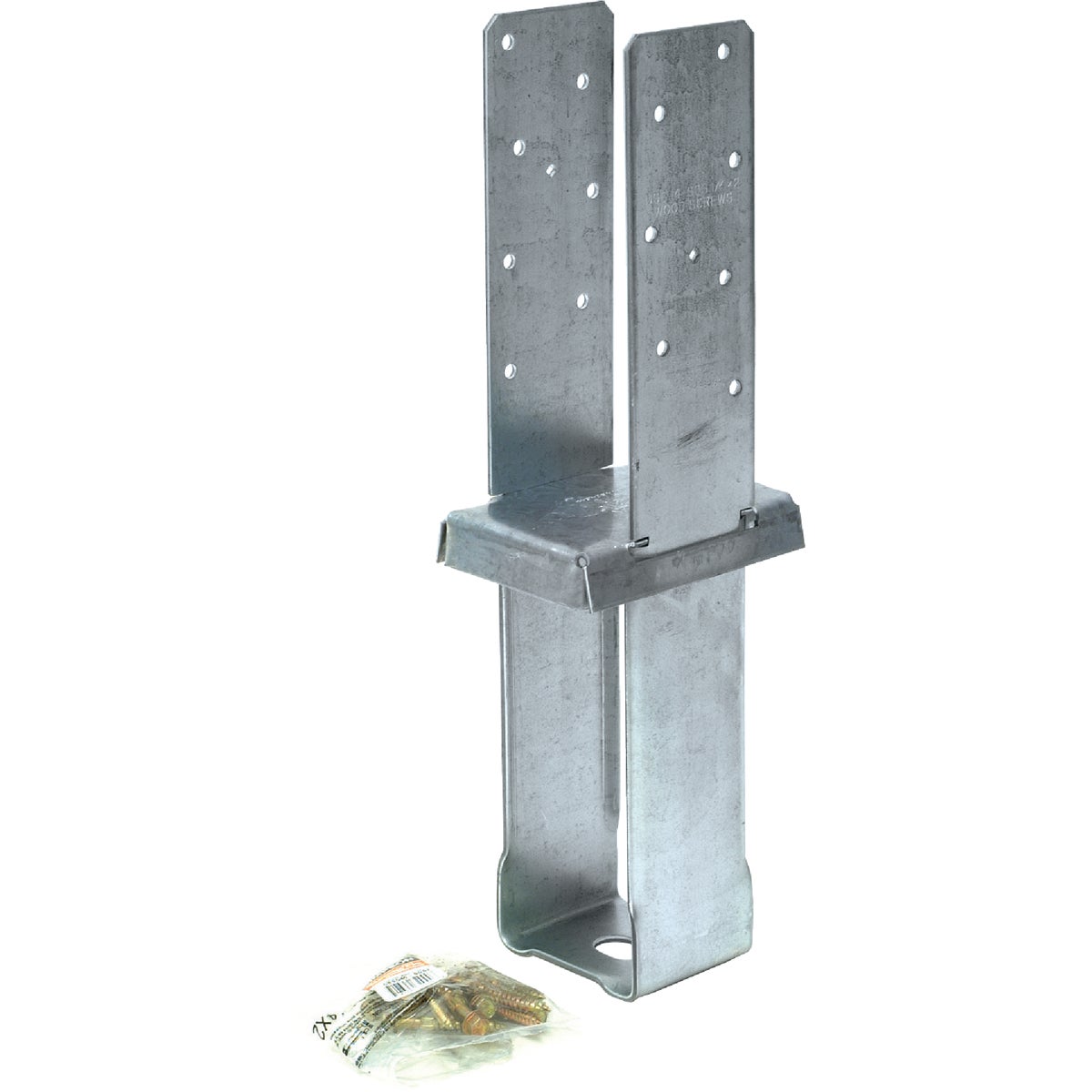 Simpson Strong-Tie 4 In. x 6 In. 12 ga Galvanized Standoff Column Base