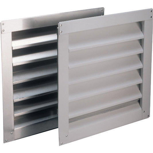 Air Vent 8" x 8" Square White Gable Attic Vent