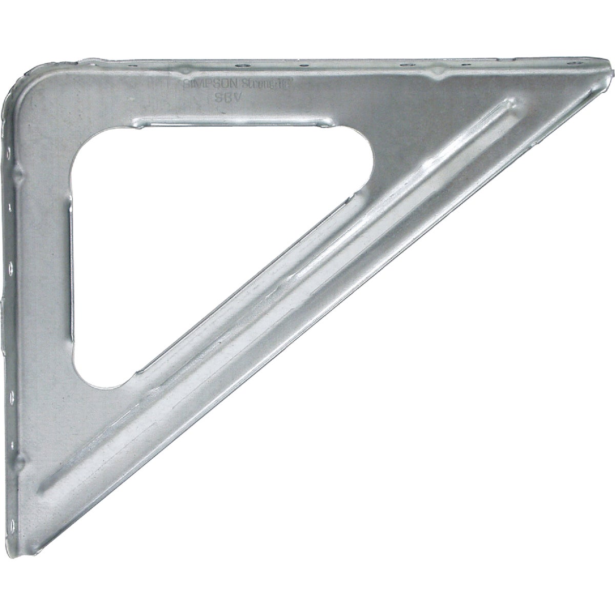 Simpson Strong-Tie 11 In. D. x 9 In. H. Galvanized Steel Shelf Bracket