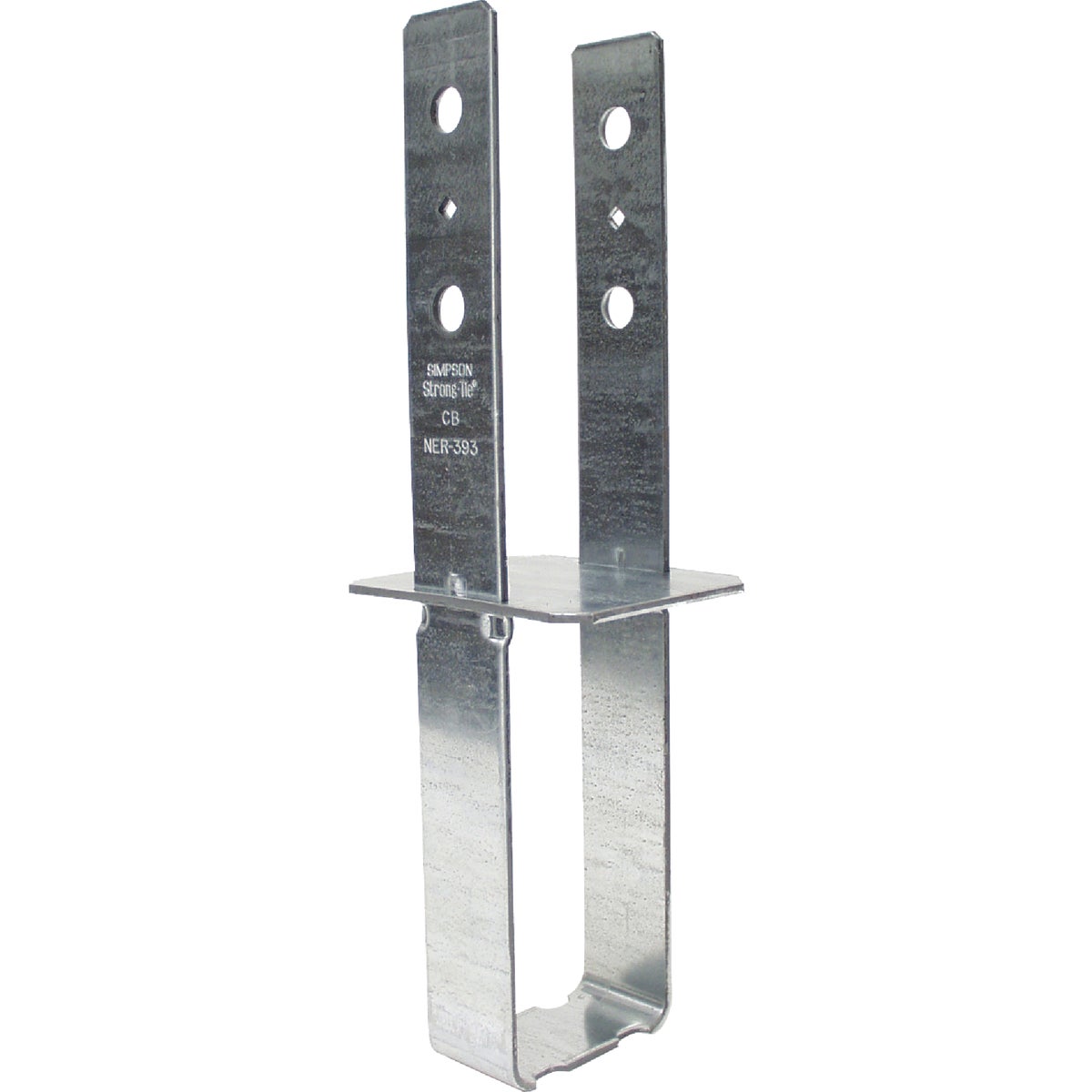 Simpson Strong-Tie 4 In. x 6 In. 7 ga Galvanized Column Base