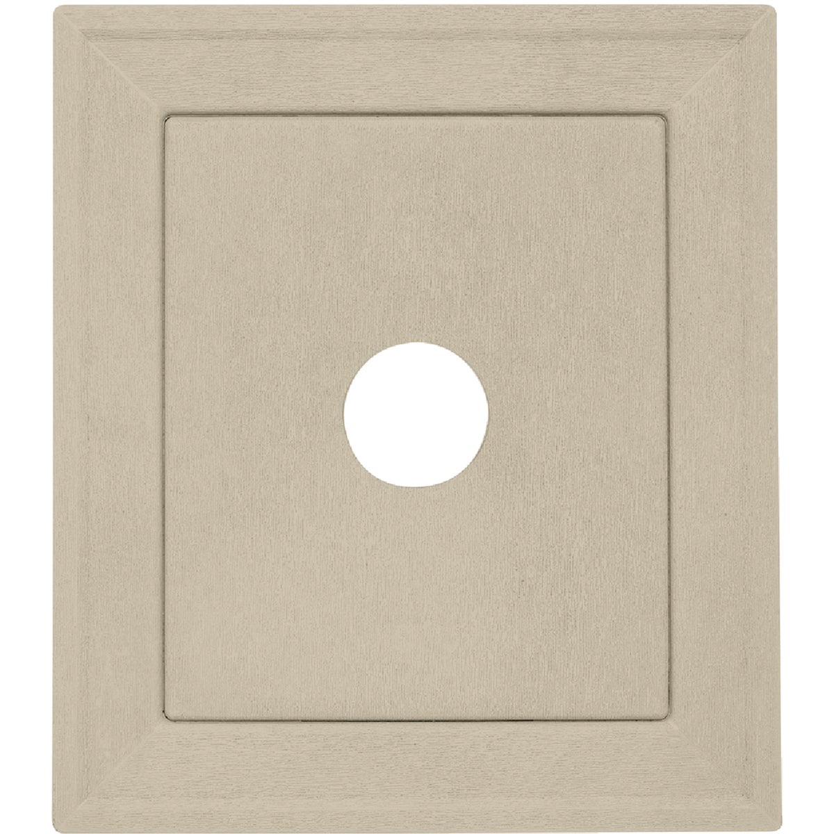 Ply Gem 8-3/16" x 8-3/16" Tan Vinyl Mounting Blocks