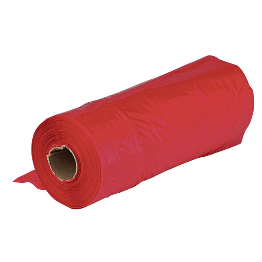 Film Gard 18 In. x 18 In. Red Polyethylene Caution Flag