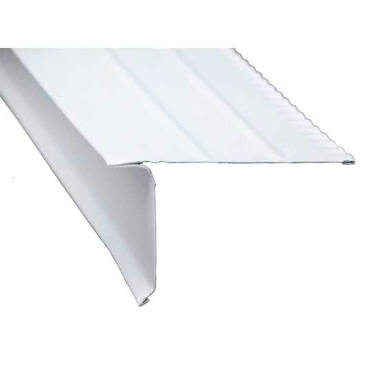 Amerimax F5M Aluminum Drip Edge Flashing, White