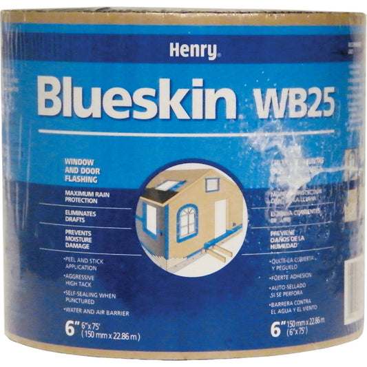 Henry Blueskin WB25 6 In. X 75 Ft. Window Wrap & Flashing Tape