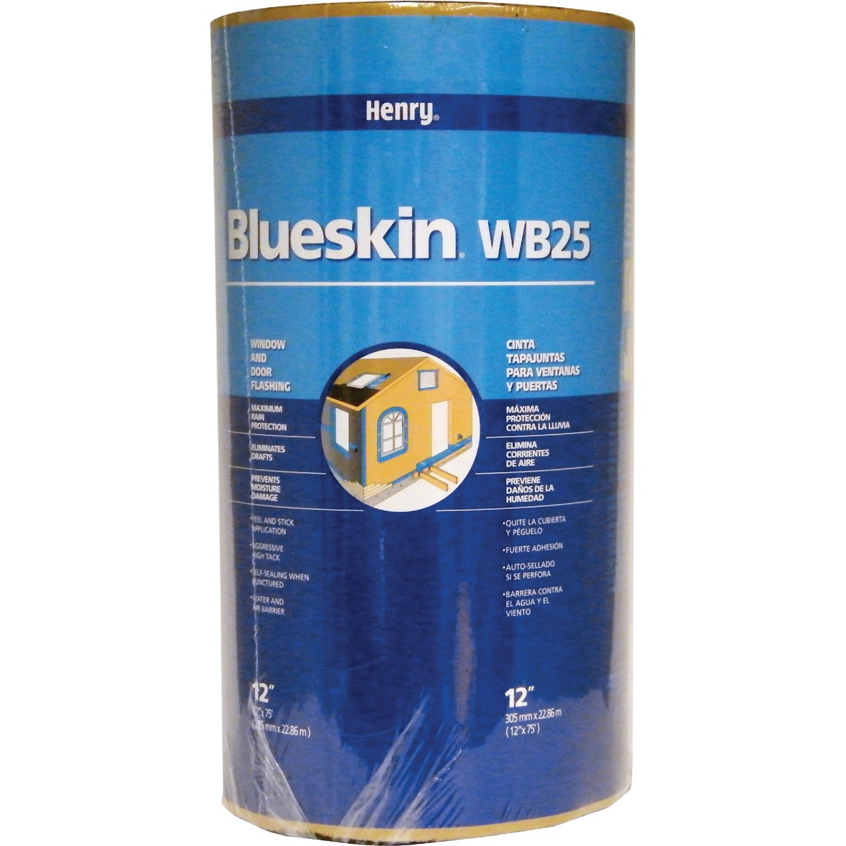 Henry Blueskin WB25 12 In. X 75 Ft. Window Wrap & Flashing Tape