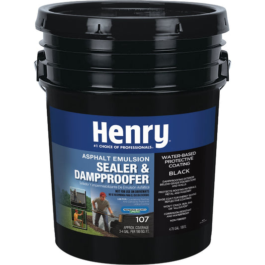 Henry 5 Gal. Non-Fibered Asphalt Roof Coating