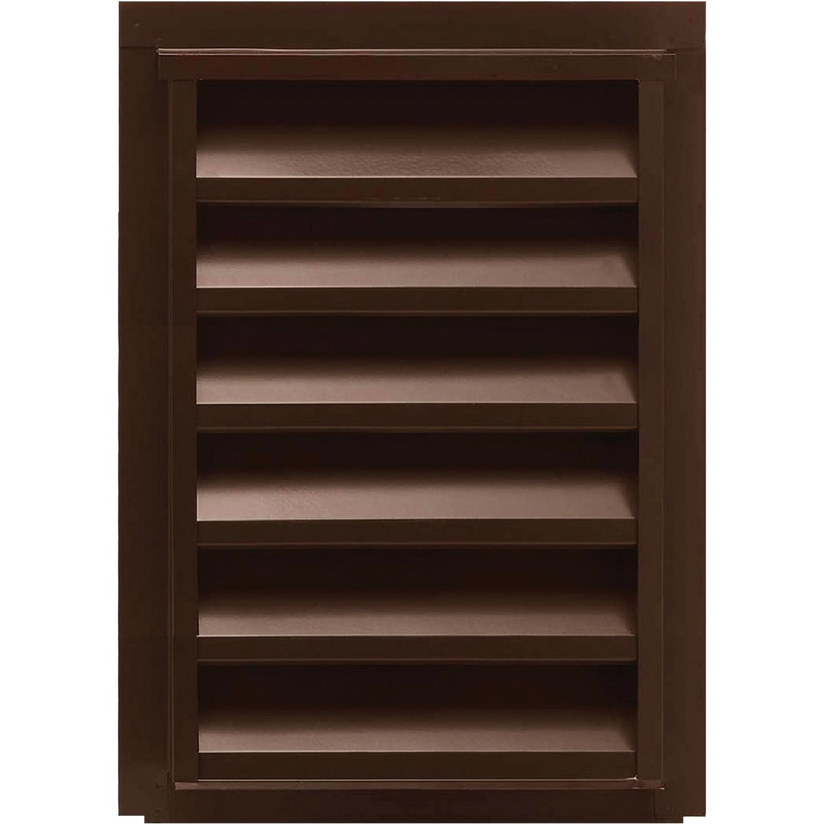 NorWesco 12" x 18" Rectangular Brown Gable Attic Vent