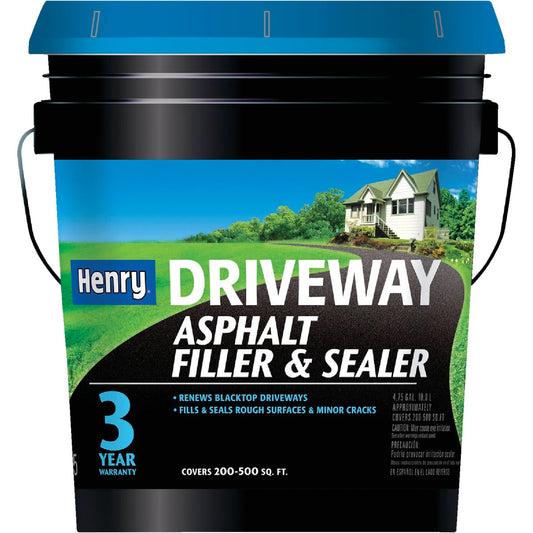 Henry 4.75 Gal. Blacktop Driveway Filler and Sealer, 3 Year