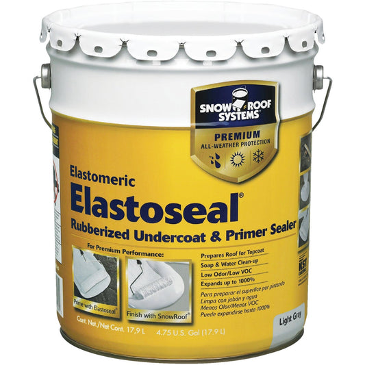 Snow Roof Elasto-Seal 5 Gal. Roof Primer