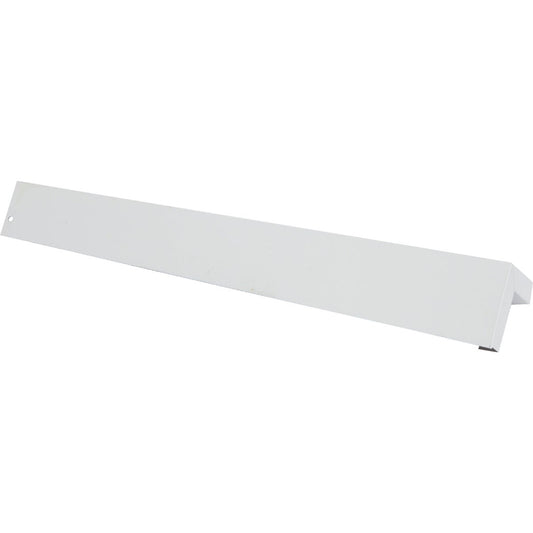 Amerimax 3/8 In. x 9 In. White Aluminum Smooth Siding Corner