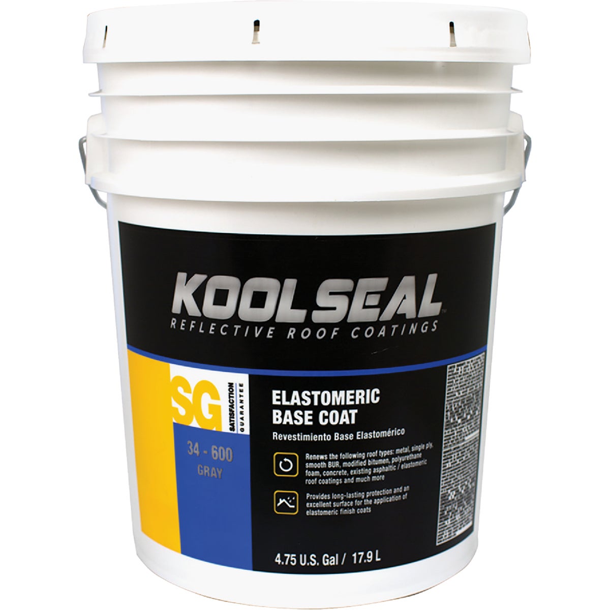 Kool Seal Kool-Lastik 5 Gal. Roof Primer