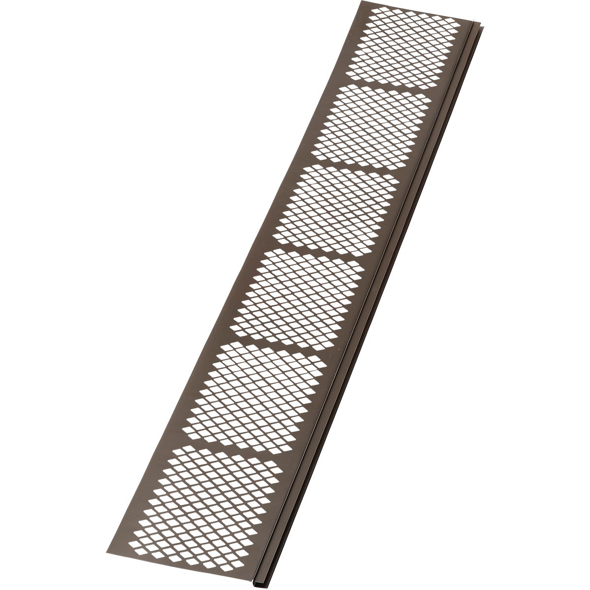 Amerimax 6-1/2 In. x 3 Ft. Brown Vinyl Gutter Guard